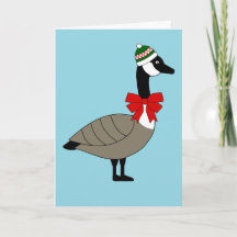 カナダガチョウのクリスマスカード