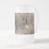 カナダガチョウのスナックタイムフロストマグ フロストグラスビールジョッキ (正面右)