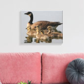 カナダガチョウ愛好家への贈り物 キャンバスプリント (インサイチュ (リビング))
