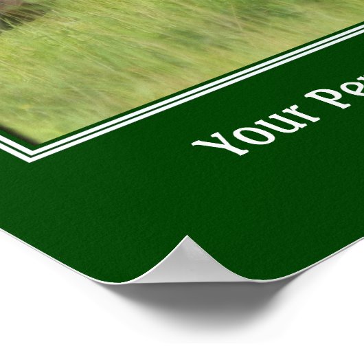 カナダガチョウ独自の引用文を作成 ポスター (角)