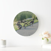 カナダガチョウ ラージ壁時計 (ホーム)