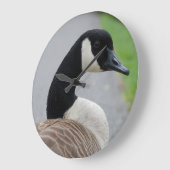 カナダガチョウ ラージ壁時計 (傾斜)