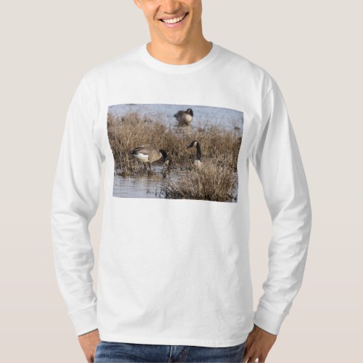 カナダガンのおやつタイム Tシャツ (正面)