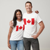 カナダキッズシャツ国旗 Tシャツ (ユニセックス)