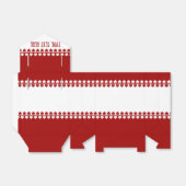 カナダギフトボックスパーソナライズされたカナダ抱き枕 フェイバーボックス (折り畳みなし)