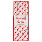 カナダクリスチャンカスタムウェディングパーティー ワインギフトバッグ (正面)