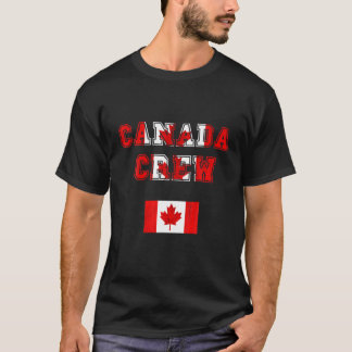 カナダクルーカナダプライドカナダ国旗 Tシャツ