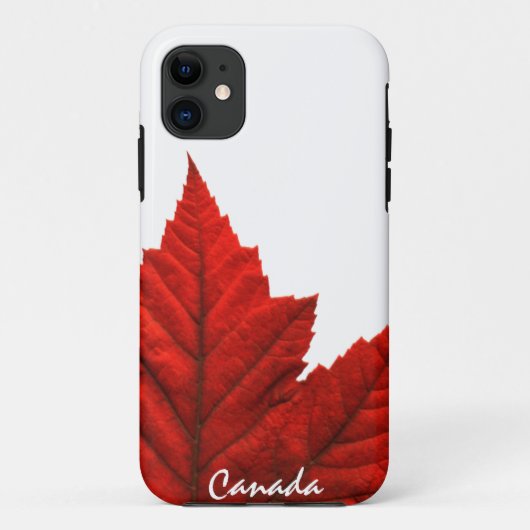 カナダクールiPhone 6ケースCanada Maple Leaf Gift Case-Mate iPhoneケース (裏面)