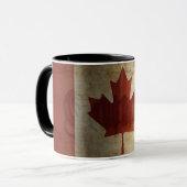 カナダグランジ国旗/... マグカップ (正面左)