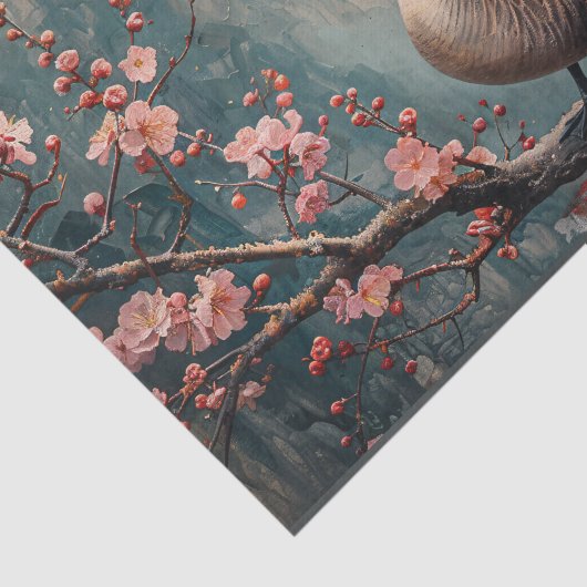 カナダグースさくらんぼ絵画の切り離し 薄葉紙 (詳細)