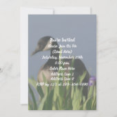 カナダグースアイリスアート自然パーティー 招待状 (正面)