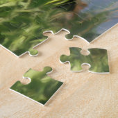 カナダグースアイリス自然絵画アート ジグソーパズル (側面)