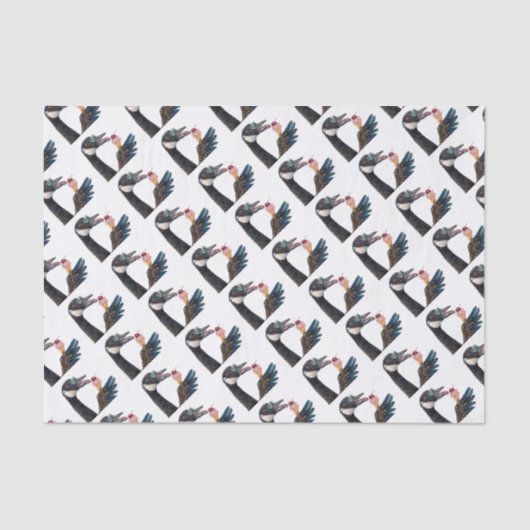 カナダグースウィズアイスクリームティッシュペーパー 薄葉紙 (正面)