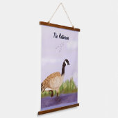 カナダグースウッドトップウォールタペストリー 吊り下げ型タペストリー (傾斜あり)