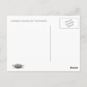 カナダグースオンザシャスタ ポストカード (裏面)