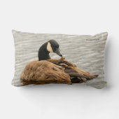 カナダグースオンザレイク ランバークッション (裏面)