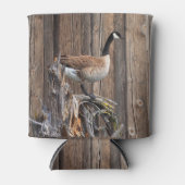 カナダグースオンバーンドボード 缶クーラー (正面)