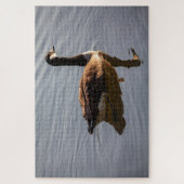 カナダグースオンレイク ジグソーパズル (縦)