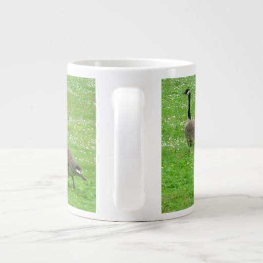 カナダグースカップ/マグパーソナライズされたカナダビッグカップ ジャンボコーヒーマグカップ (裏面)