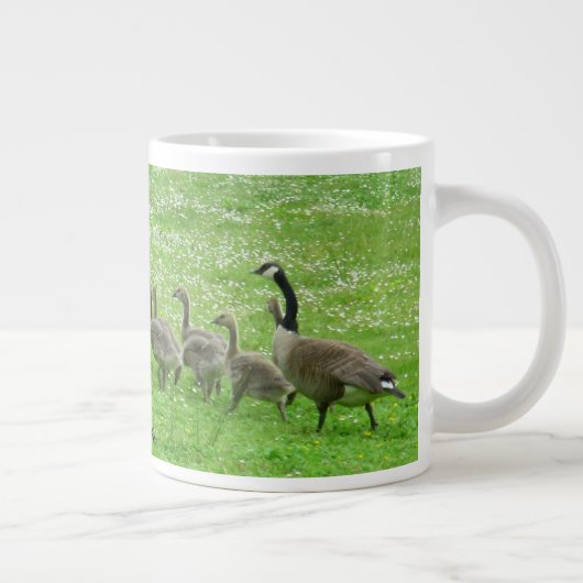 カナダグースカップ/マグパーソナライズされたカナダビッグカップ ジャンボコーヒーマグカップ (右)