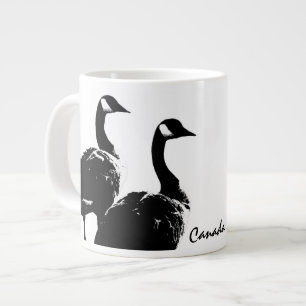 カナダグースカップ/マグパーソナライズされたカナダビッグカップ ジャンボコーヒーマグカップ