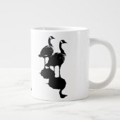 カナダグースカップ/マグパーソナライズされたカナダビッグカップ ジャンボコーヒーマグカップ (右)