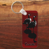 カナダグースキーチェーンカナダのおみやげ キーホルダー (正面)