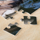 カナダグースクローズアップ ジグソーパズル (側面)