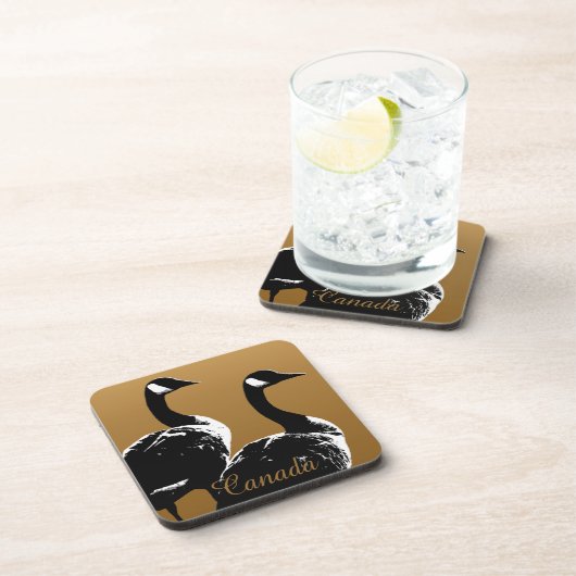 カナダグースコースターカスタムカナダコースター コースター (右側)