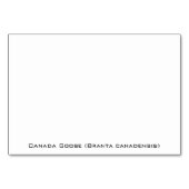 カナダグースゴスリング テーブルナンバー (裏面)