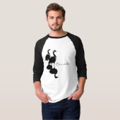 カナダグースジャージー&カナダお土産シャツ Tシャツ (正面フル)