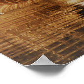 カナダグースファミリーカワイイベビーズゲーゼ ポスター (角)