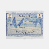 カナダグースフリースブランケット フリースブランケット (正面(横))