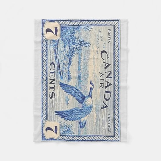 カナダグースフリースブランケット フリースブランケット (正面)