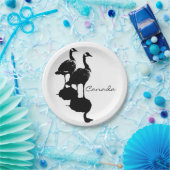 カナダグースプレートカナダデイ紙プレート ペーパープレート (パーティー)