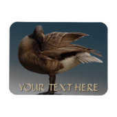 カナダグースマグネットお土産冷蔵庫用マグネット マグネット (横)