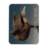 カナダグースマグネットお土産冷蔵庫用マグネット マグネット (縦)