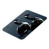 カナダグースマグネットお土産冷蔵庫用マグネット マグネット (左側)