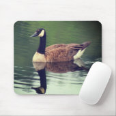 カナダグースリフレクション自然 マウスパッド (マウス)