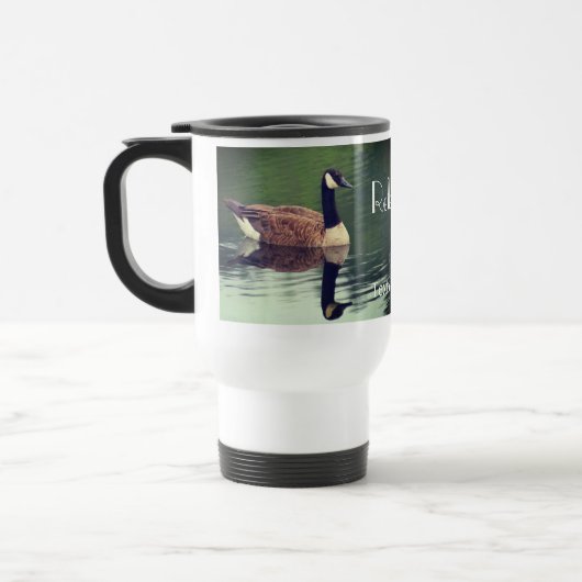 カナダグース感動的反射 トラベルマグ (左)