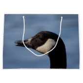 カナダグース抱き枕 ラージペーパーバッグ (正面)