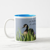 カナダグース美しい 感動的 ツートーンマグカップ (左)