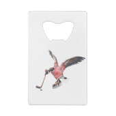 カナダグース遊ホッケー クレジットカード栓抜き (裏面)