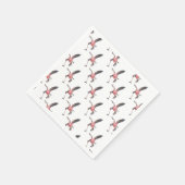 カナダグース遊ホッケー スタンダードカクテルナプキン (角)