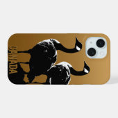 カナダグース カナダ柄 iPhone 6 カバー (裏面横)