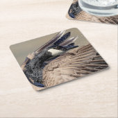 カナダグース スクエアペーパーコースター (アングル)