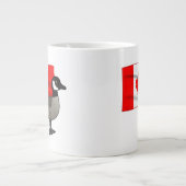 カナダグース&フラグ ジャンボコーヒーマグカップ (正面)