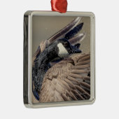 カナダグース メタルオーナメント (右)