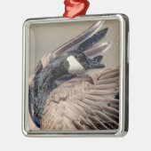 カナダグース メタルオーナメント (左)