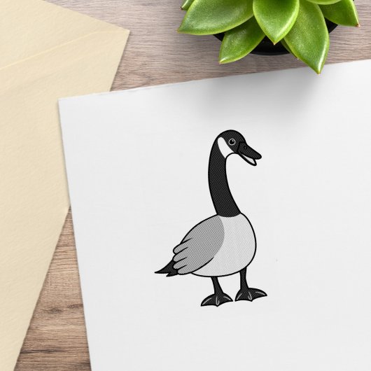 カナダグース ラバースタンプ